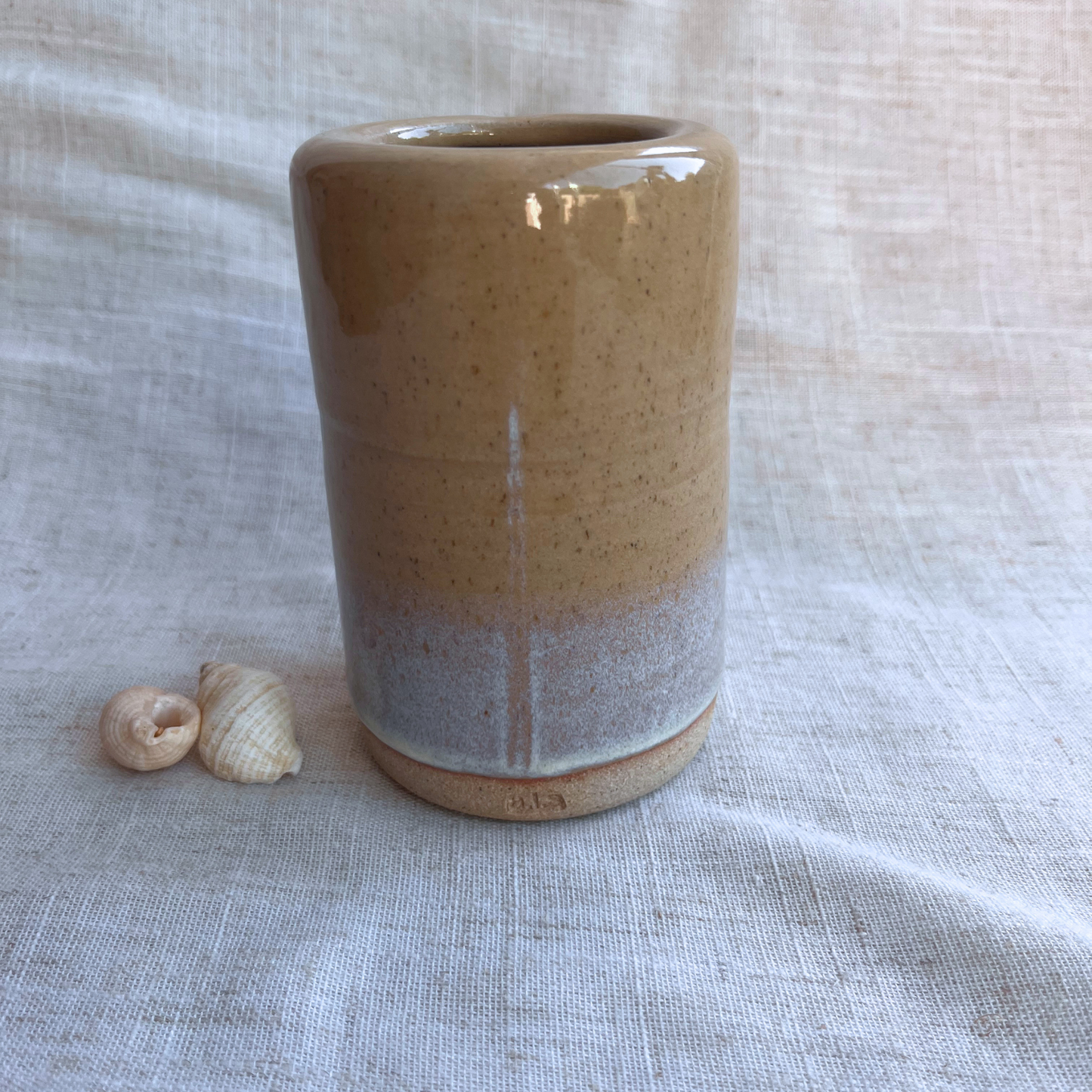 Coastal Handmade Ceramic Travel Mug