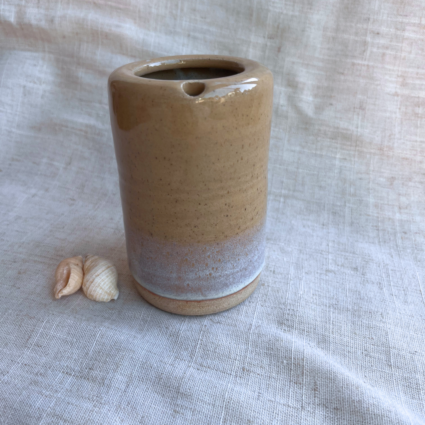 Coastal Handmade Ceramic Travel Mug