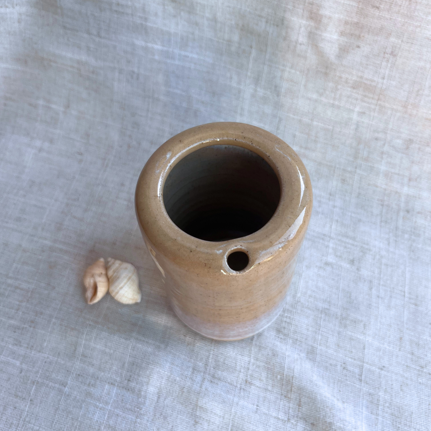 Coastal Handmade Ceramic Travel Mug
