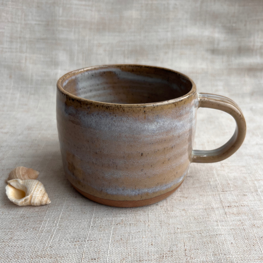 Handmade Ceramic Mug, Coastal Seashell Range
