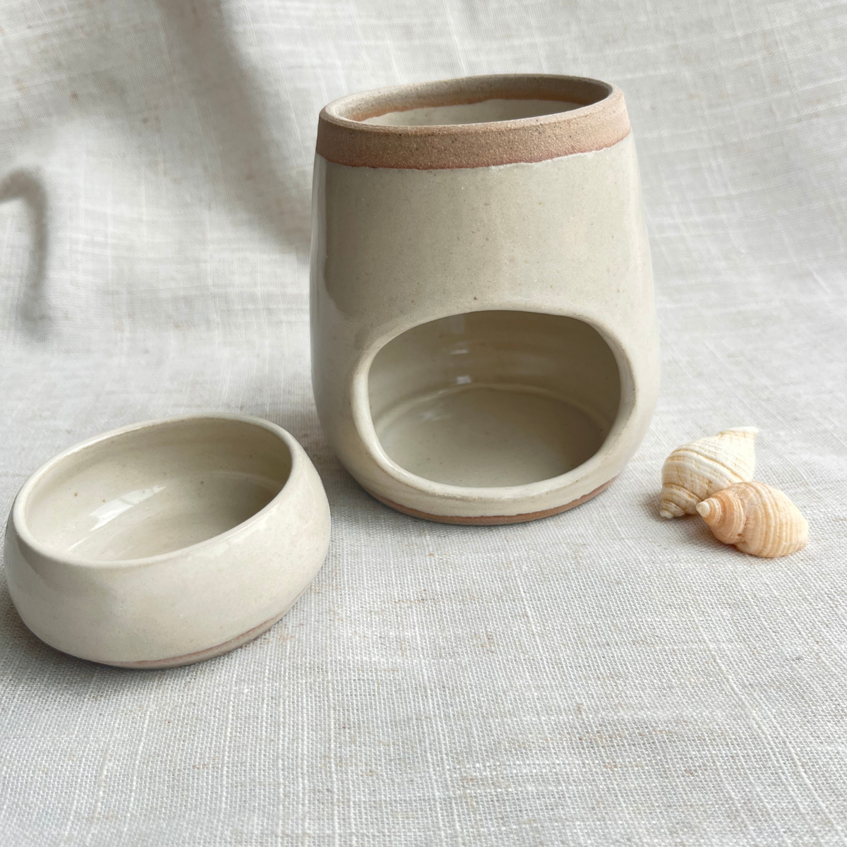 Coastal Handmade Ceramic Wax Melt Burner