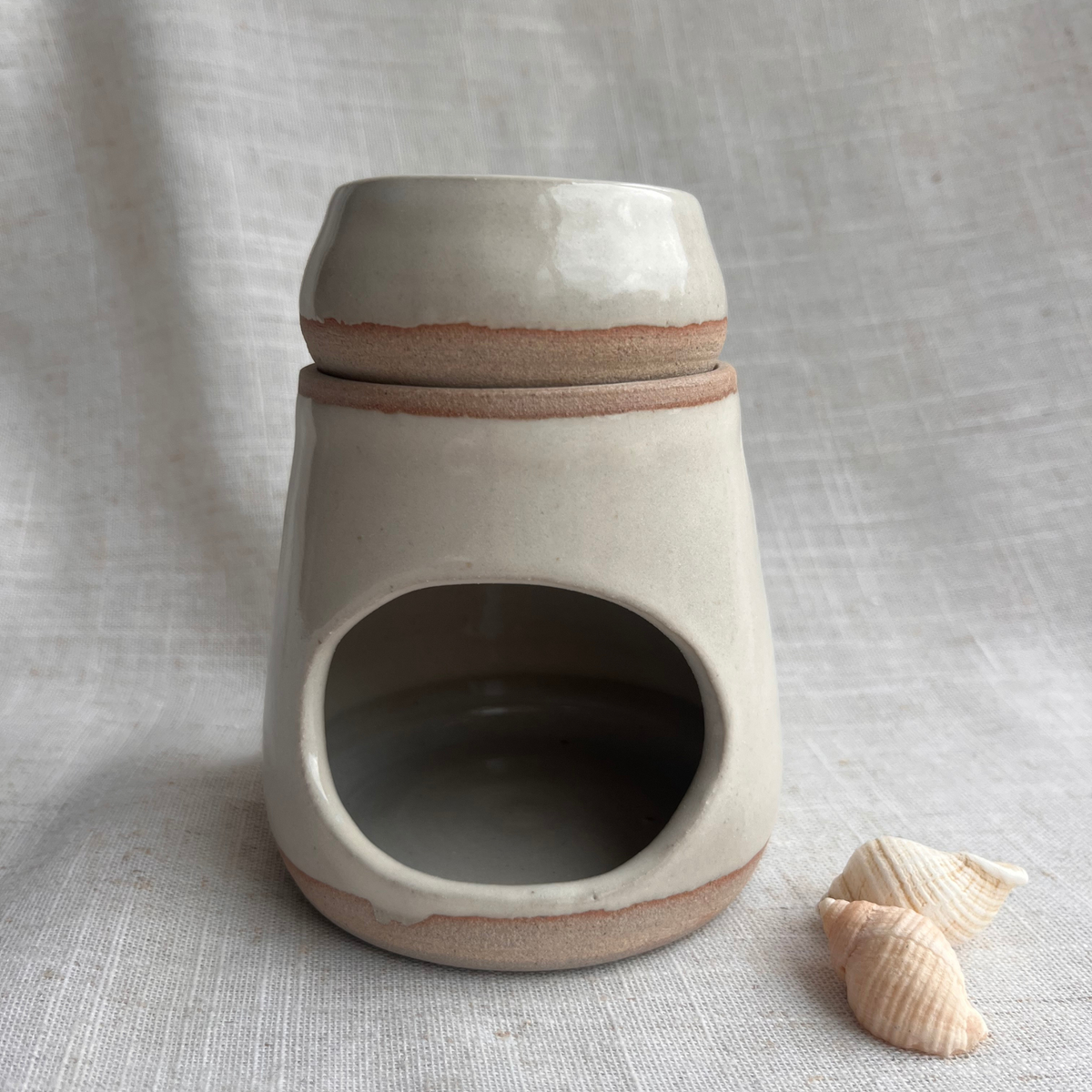 Coastal Handmade Ceramic Wax Melt Burner